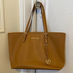 Tan Leather Michael Kors Purse